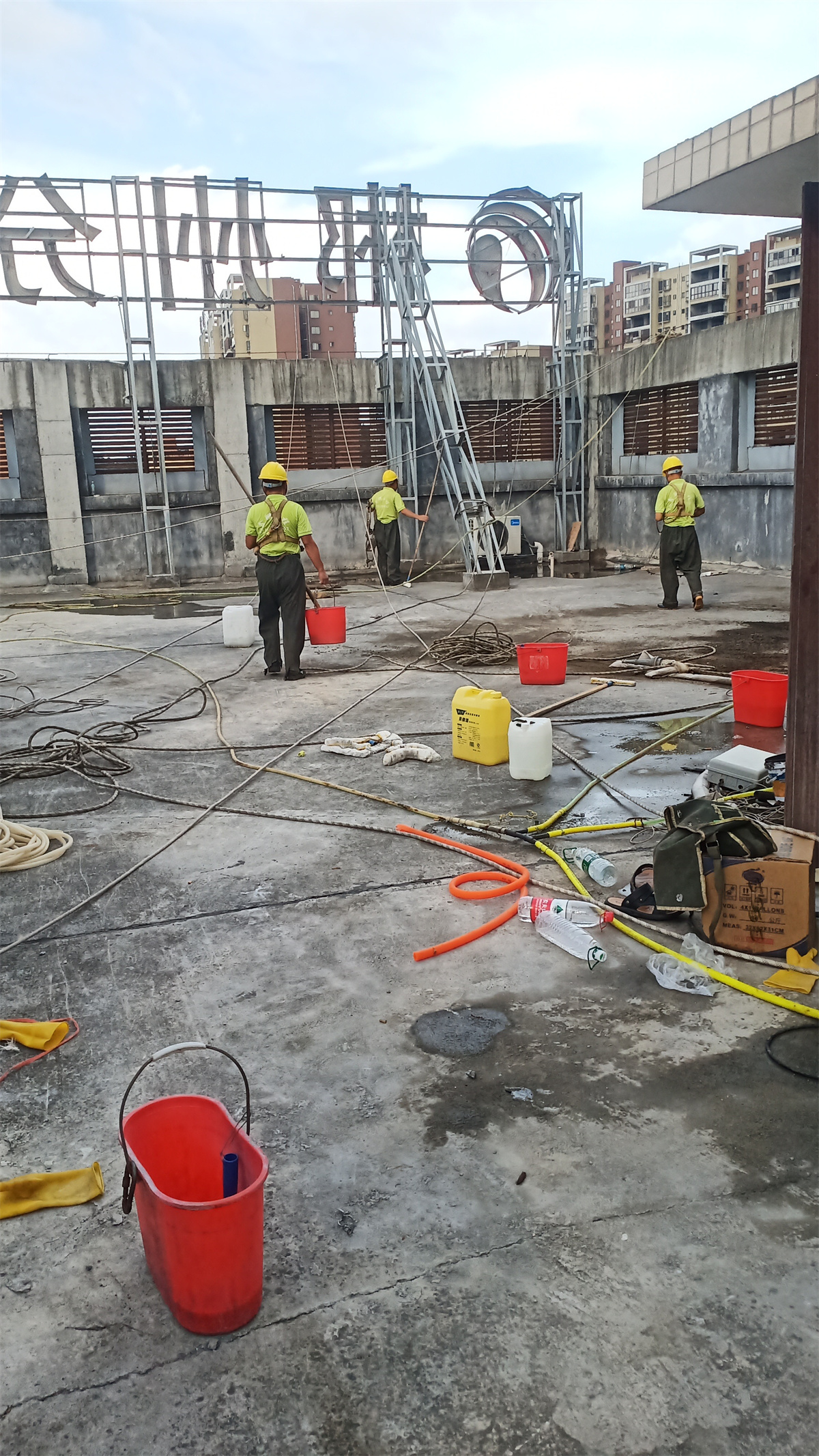 郴電國際外墻工程